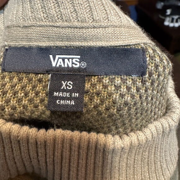 Vans Camouflage Cropped Sweater XS - Picture 5 of 14
